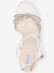 Ivory Ivory Forever Comfor Wedding Jewel High Bridal Heels - Image 8 of 9
