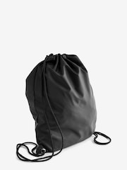 Black Drawstring Gym Bag - Image 3 of 4