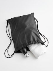 Black Drawstring Gym Bag - Image 4 of 4
