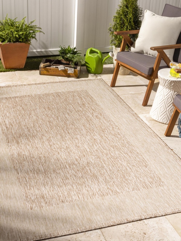 LIVABLISS Brown Tuareg Cottage Outdoor Rug - Image 1 of 7 LIVABLISS Brown Tuareg Cottage Outdoor Rug - Image 1 of 7