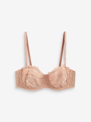 Black/Praline Nude Non Pad Strapless Bras 2 Pack B-E - Image 8 of 10