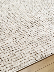 LIVABLISS Brown Freud Modern High Pile Rug - Image 4 of 6