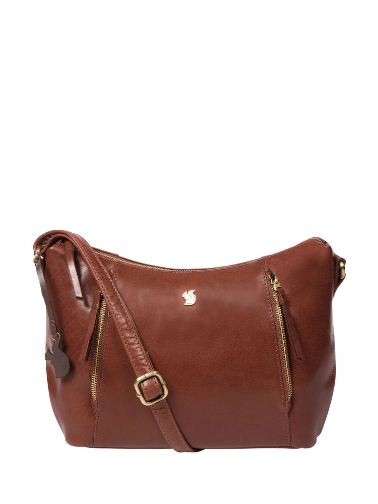 Conkca Esta Leather Cross-Body Bag - Image 1 of 5