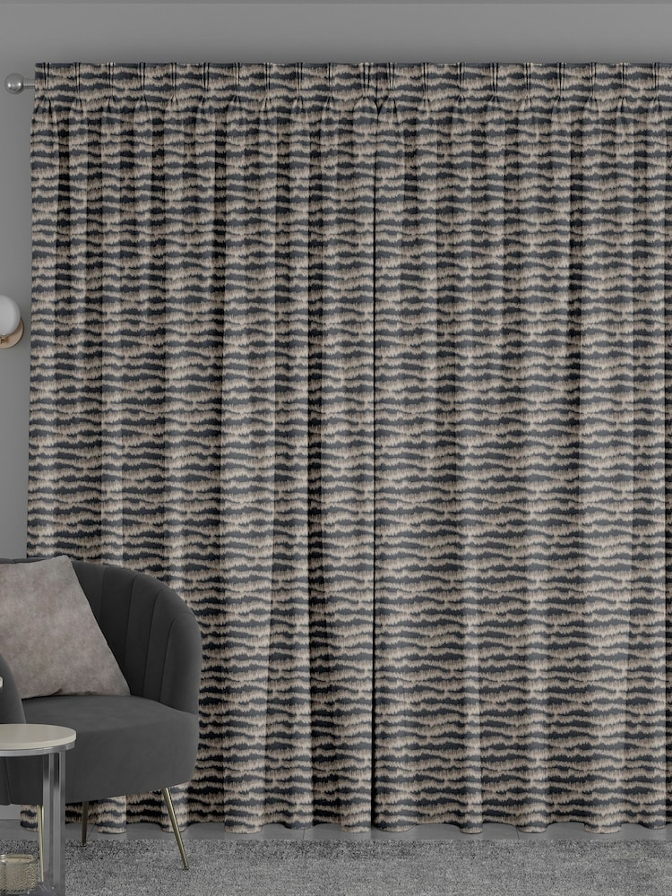 Grey Motte Made To Measure Curtains - Image 2 of 9