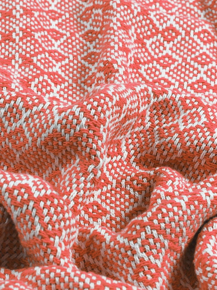 furn. Orange Jewels Throw - Image 4 of 4