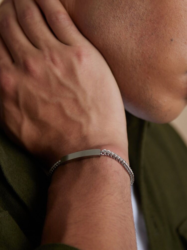 Orelia & Joe Metal ID Bracelet - Image 2 of 2 Orelia & Joe Metal ID Bracelet - Image 2 of 2