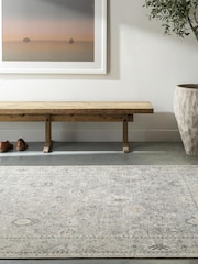LIVABLISS Grey Davina Becki Owens Vintage Traditional Boho Rug - Image 1 of 7