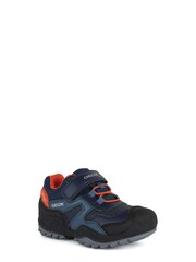 Geox Junior Boys Blue New Savage Shoes - Image 2 of 6