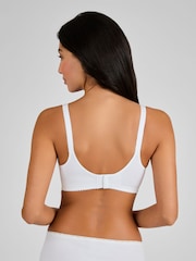 Emma Jane White Emma Jane Lace Trim Maternity & Nursing Bra - Image 2 of 5