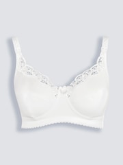 Emma Jane White Emma Jane Lace Trim Maternity & Nursing Bra - Image 4 of 5