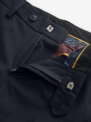 Navy Blue Premium Wool Suit: Trousers (4-16yrs) - Image 3 of 3