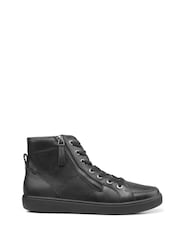 Hotter Black Extra Wide Fit Hotter Rapid Black Lace-Up/Zip Boots - Image 1 of 4