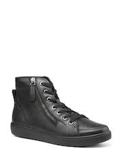 Hotter Black Extra Wide Fit Hotter Rapid Black Lace-Up/Zip Boots - Image 2 of 4