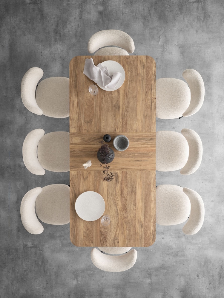 Natural Arches Dining Table - Image 2 of 7