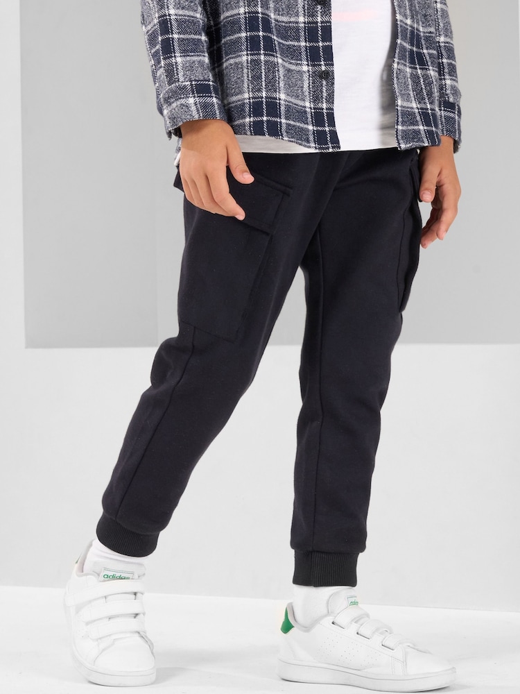 Angel & Rocket Blue Smart Cargo Trousers - Image 1 of 4