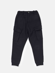 Angel & Rocket Blue Smart Cargo Trousers - Image 2 of 4