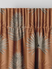 Terracotta Orange Sellus Made To Measure 100% Cotton Curtains - Image 6 of 9