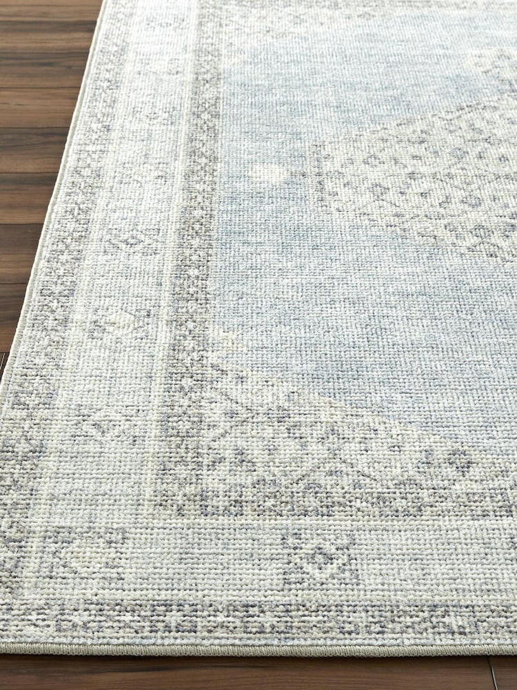 LIVABLISS Blue Lila Becki Owens Vintage Traditional Boho Rug - Image 2 of 6 LIVABLISS Blue Lila Becki Owens Vintage Traditional Boho Rug - Image 2 of 6