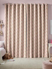 Cath Kidston Multi Kids Mini Mushrooms Made To Measure 100% Cotton Curtains - Image 2 of 9