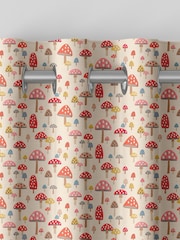 Cath Kidston Multi Kids Mini Mushrooms Made To Measure 100% Cotton Curtains - Image 7 of 9