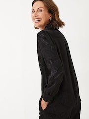 FatFace Kate Jacquard Black Shirt - Image 2 of 5