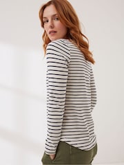 FatFace Breton Natural T-Shirt - Image 2 of 5
