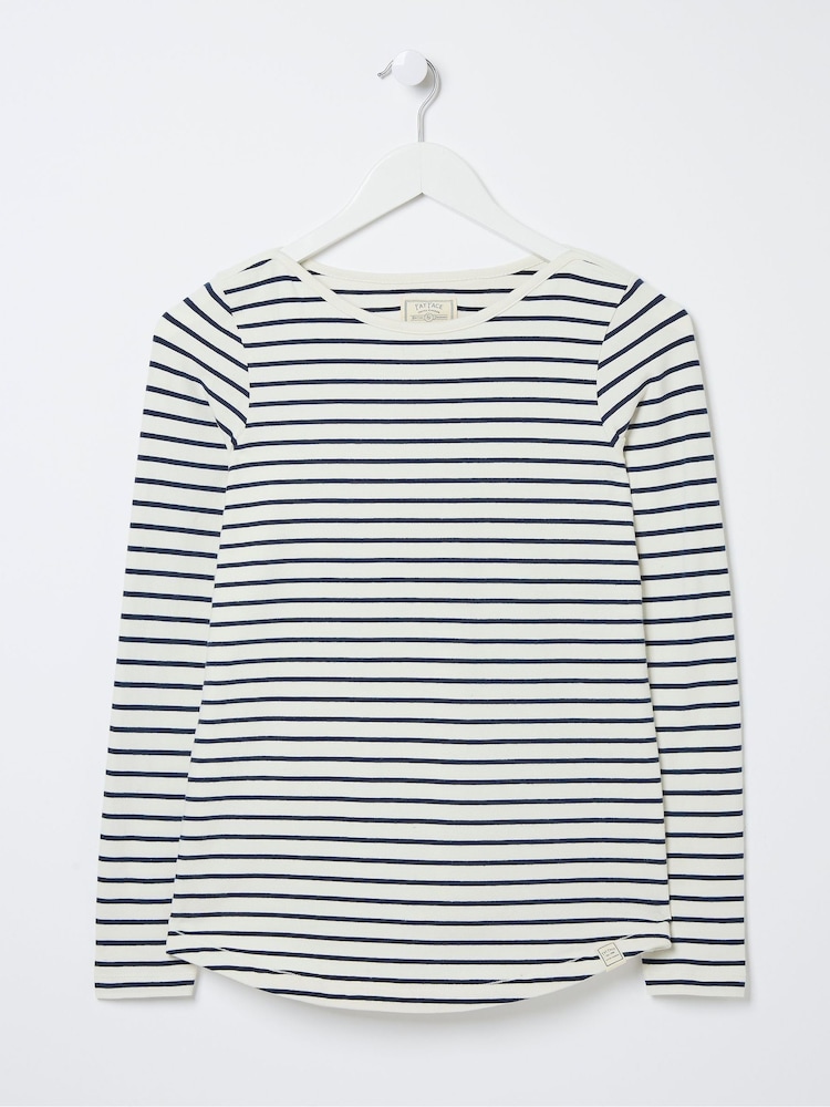 FatFace Breton Natural T-Shirt - Image 5 of 5