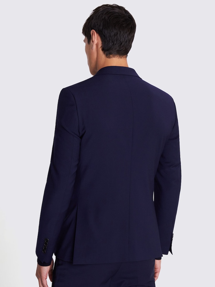 Dkny - Inktblauw slim-fit kostuum: colbert - Image 3 of 8