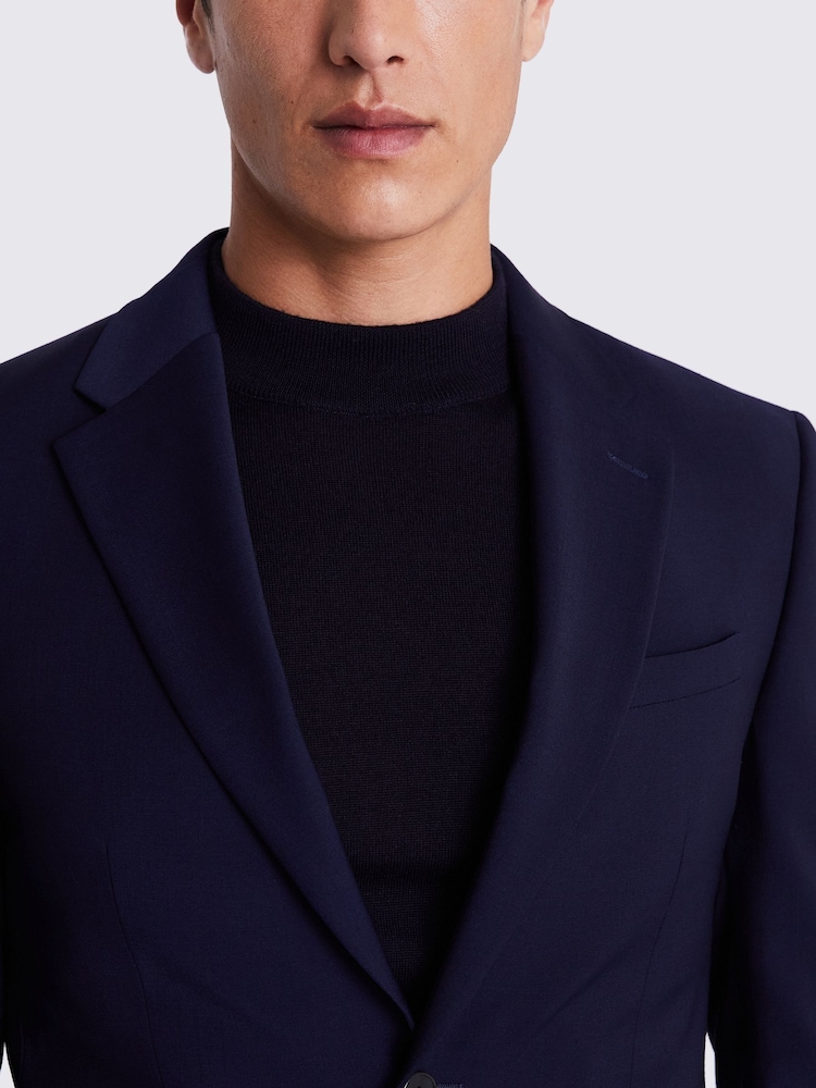 Dkny - Inktblauw slim-fit kostuum: colbert - Image 6 of 8