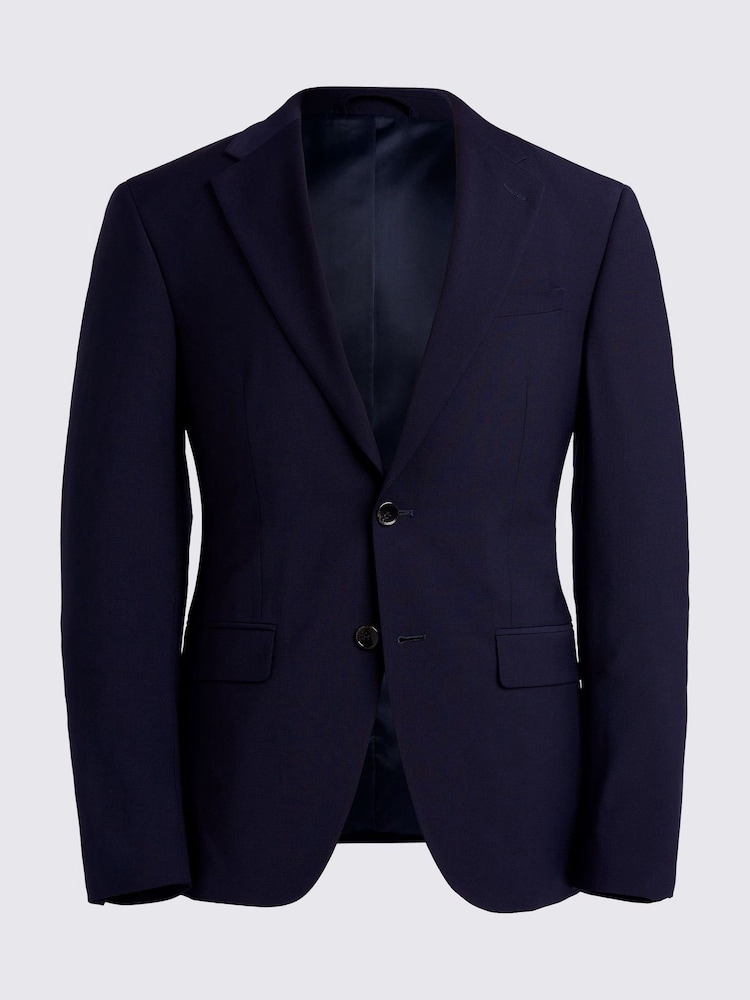 Dkny - Inktblauw slim-fit kostuum: colbert - Image 7 of 8