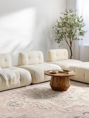 LIVABLISS Beige Elle Becki Owens Vintage Traditional Boho Rug - Image 1 of 6