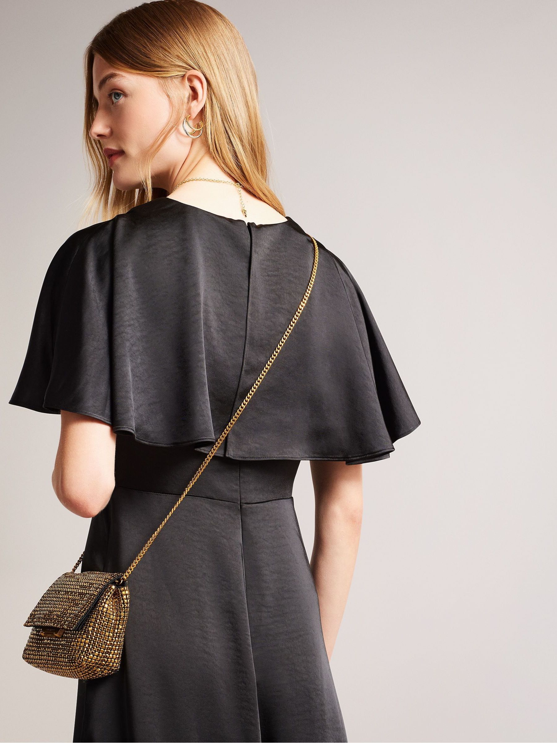 Buy Ted Baker Gold Gliters Crystal Mini Cross Body Bag from Next Luxembourg