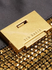 Ted Baker Gold Gliters Crystal Mini Cross-Body Bag - Image 4 of 4