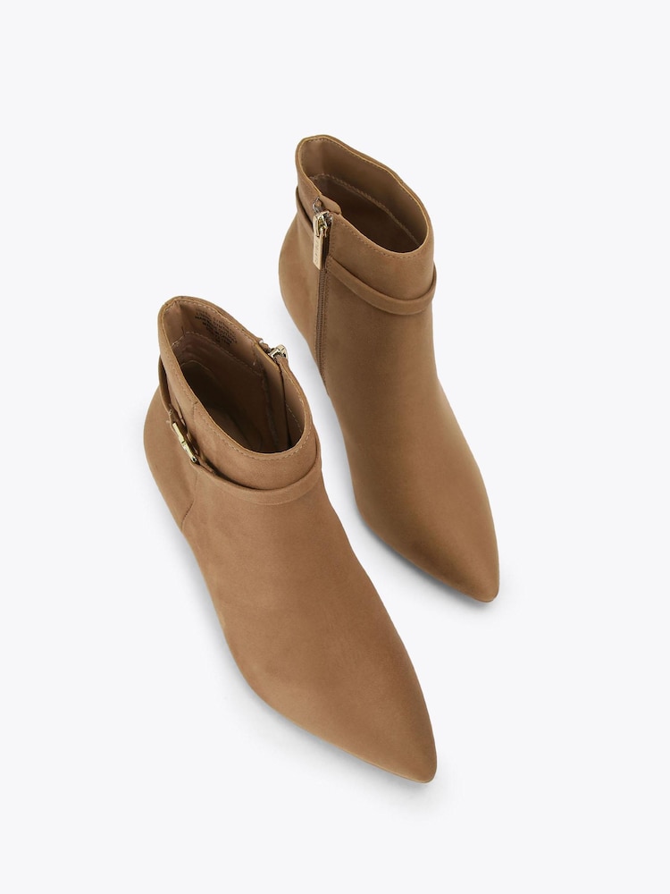 Carvela Comfort Nude FLUTE COIN Boots - Image 2 of 4