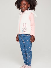 M&Co Natural Borg Bunny Gilet - Image 3 of 5