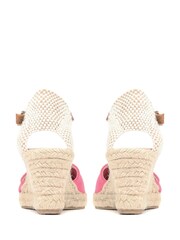 Pavers Wedge Heel Brown Sandals - Image 3 of 5