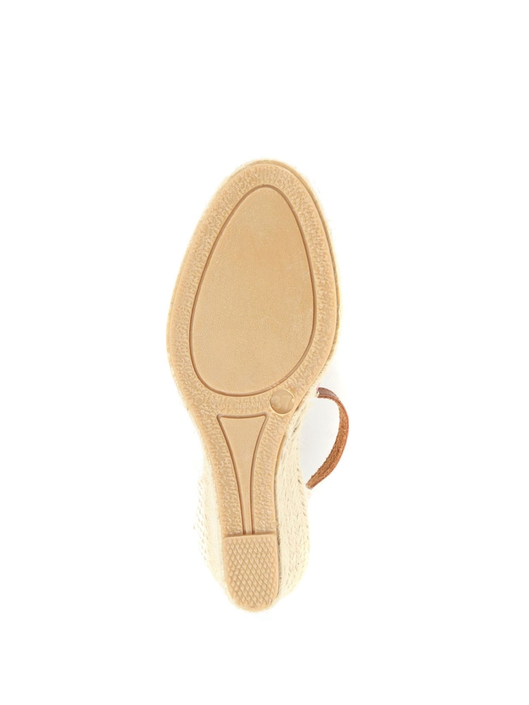 Pavers Wedge Heel Brown Sandals - Image 5 of 5
