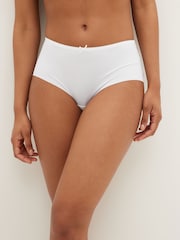 White Midi No VPL Lace Back Briefs 3 Pack - Image 2 of 5