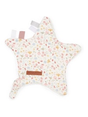 Little Dutch Pink Star Flowers & Butterflies Cuddle Cloth - Image 1 of 2