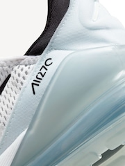Nike White Air Max 270 Trainers - Image 4 of 8