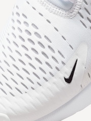 Nike White Air Max 270 Trainers - Image 8 of 8