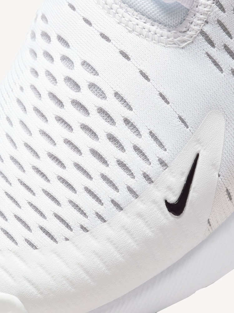 Nike White Air Max 270 Trainers - Image 8 of 8