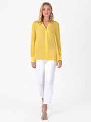 Ro&Zo Yellow Print Shirt - Image 2 of 4