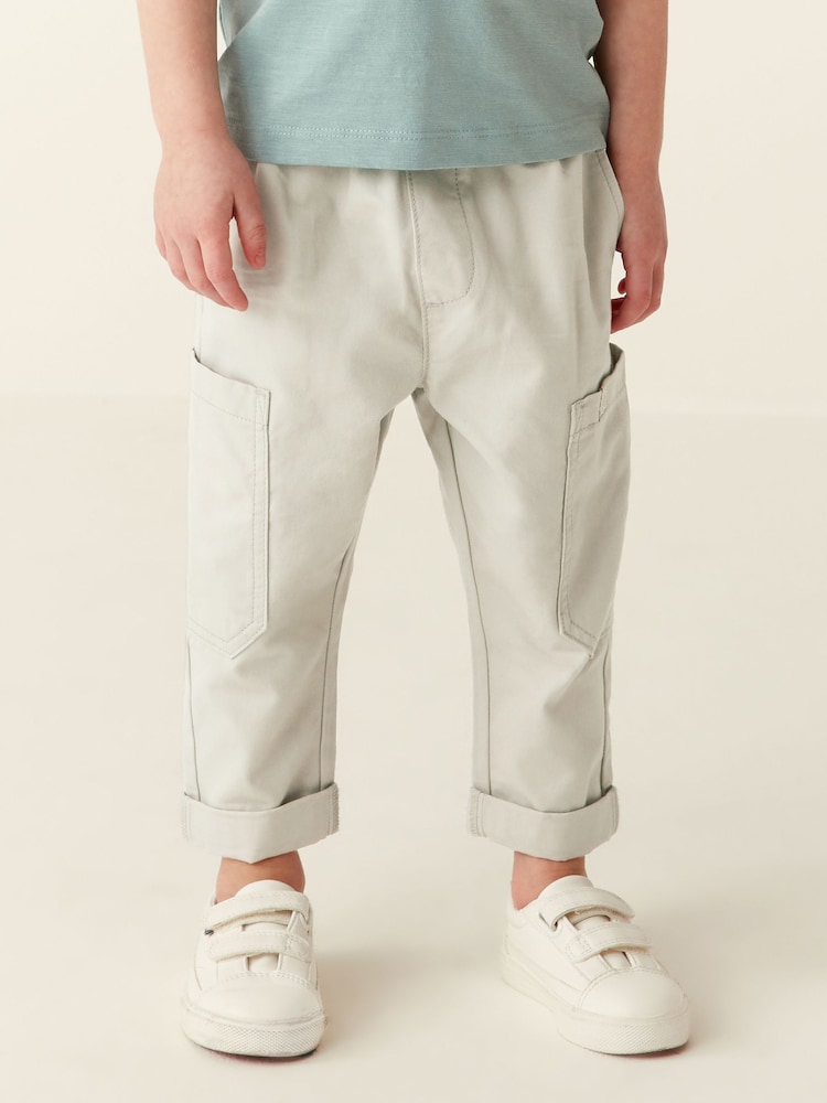 Neutral Side Pocket Pull-On Trousers (3mths-7yrs) - Image 1 of 1