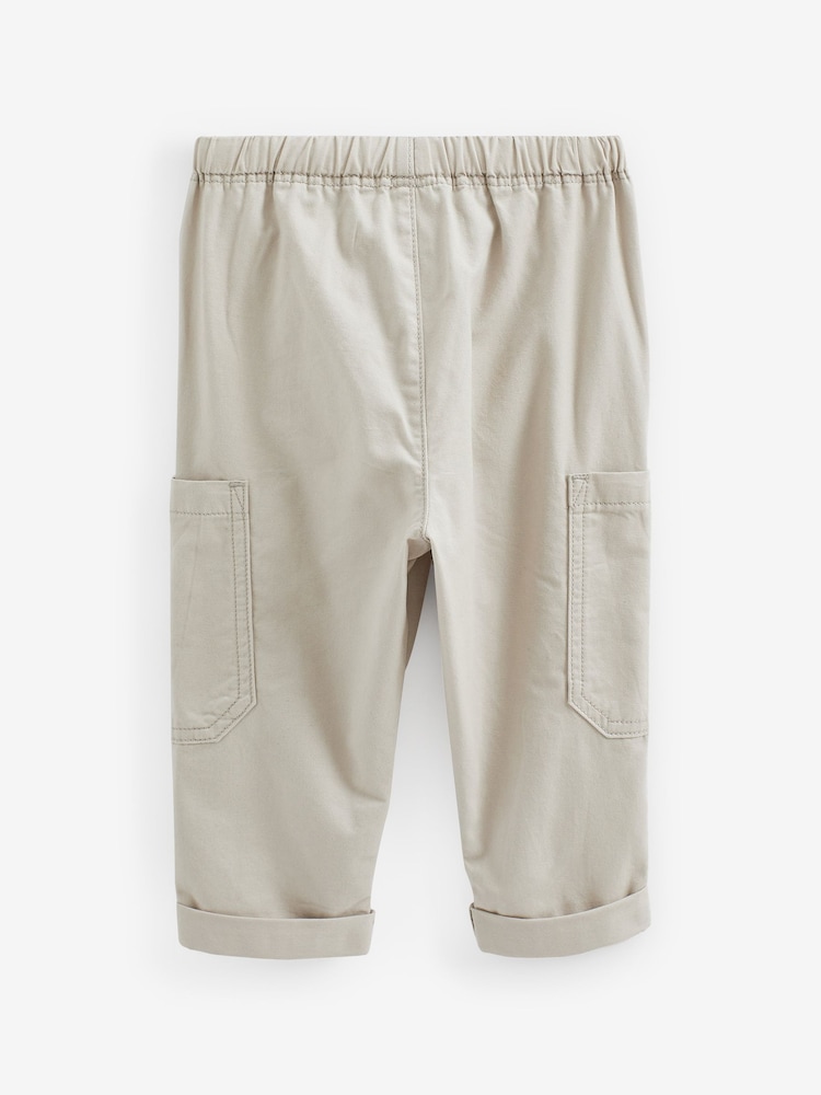 Neutral Side Pocket Pull-On Trousers (3mths-7yrs) - Image 6 of 6 Neutral Side Pocket Pull-On Trousers (3mths-7yrs) - Image 6 of 6