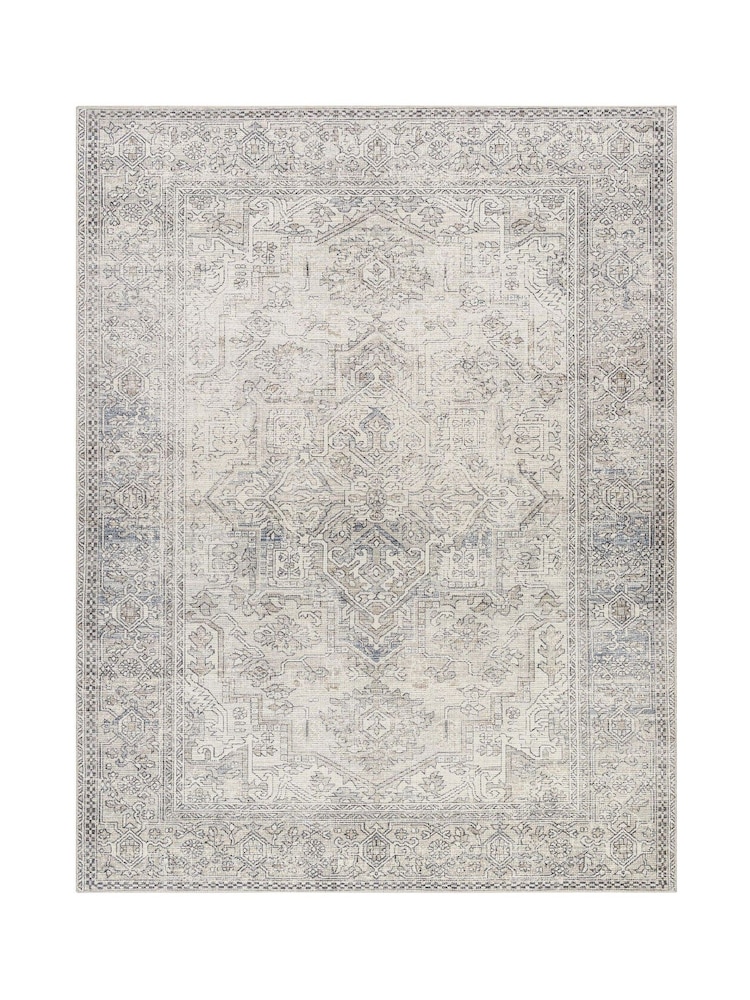 LIVABLISS Blue Margot Becki Owens Vintage Traditional Boho Rug - Image 7 of 7 LIVABLISS Blue Margot Becki Owens Vintage Traditional Boho Rug - Image 7 of 7