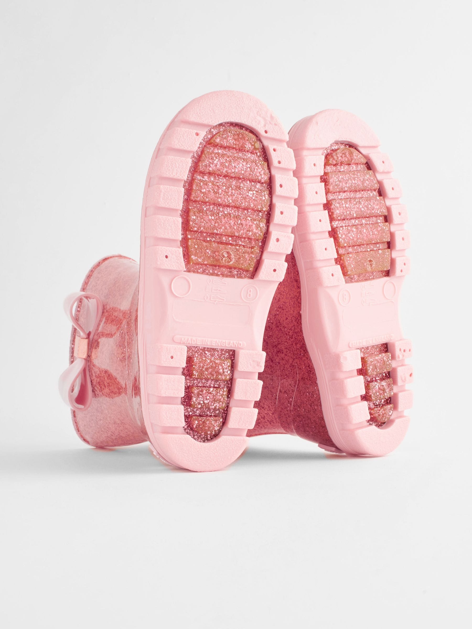 Buy Baker by Ted Baker Girls Glitter Welly Boots with Bow from Next Netherlands
