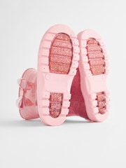 Baker by Ted Baker Girls Glitter Welly Boots with Bow - Image 4 of 6