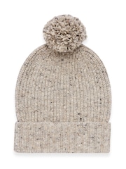 Celtic & Co. Donegal Rib Bobble Hat - Image 4 of 4