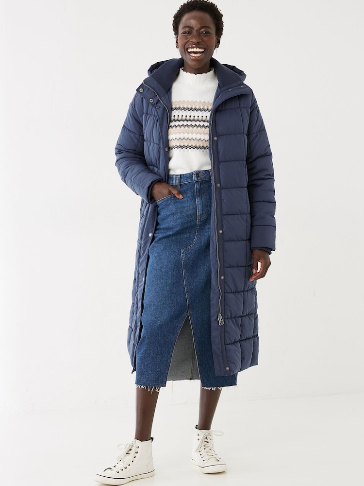 FatFace Blue Harley Puffer Coat - Image 1 of 1